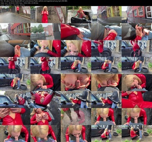 Devil Sophie - POV fuck horny Milf / Latex-Fotzen-Mudda-Milf auf Linienstrasse Public zerfickt und Augenbesamung (1080p)