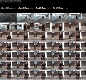 Peeing holiday squatting (1080p)