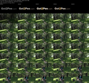 Peeing watch my bag (1080p)