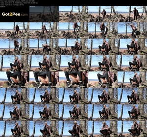 Pissing in beach breeze (1080p)