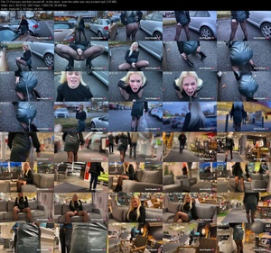 Devil Sophie - First piss and then pissed off - to the store - even the seller was very excited (720p)