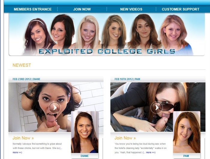 ExploitedCollegeGirls.com - SiteRip [1080p]