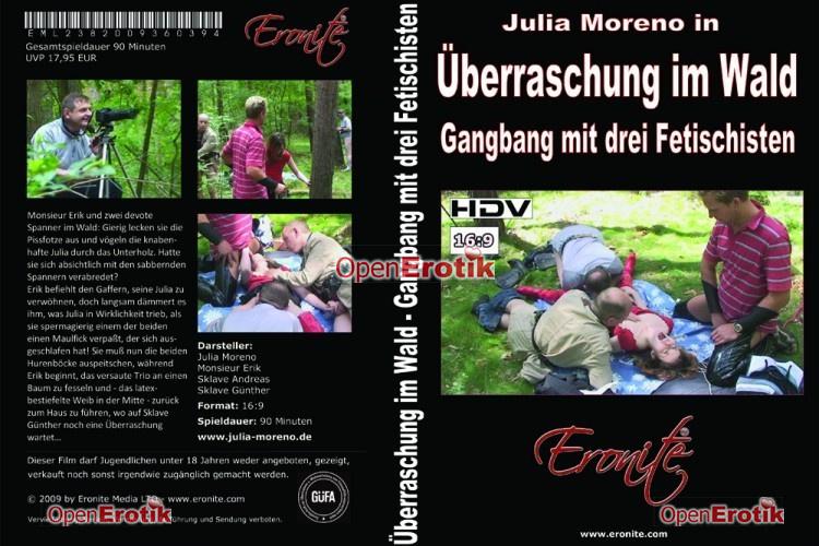 Überraschung im Wald - Gangbang mit Drei Fetischisten
