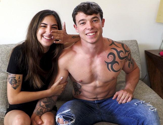 Bad Boy Jeremy Barker Pounds Tiny Teen Veronica Mendoza Hard With His Thick Military Cock - 1080p