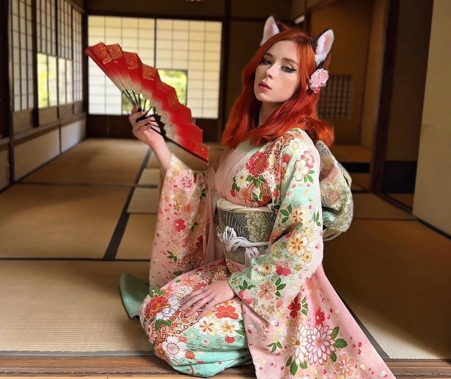 Sweety Fox - Passionate Fucking With Busty Gorgeous Kitsune In Onsen UltraHD/4K 2160p