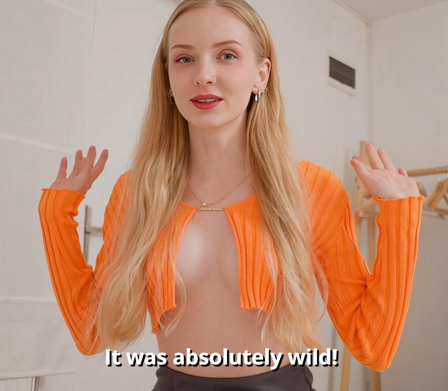 Dolly Rud - My Stepsister Got Home Dry Humped From The Party So I Had To Ride Her FullHD 1080p