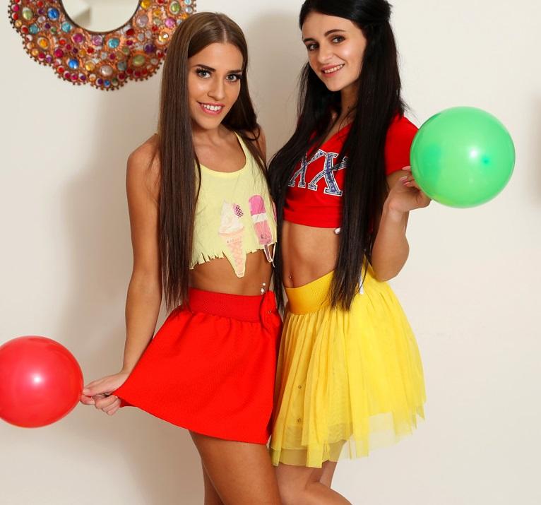 Evelin & Kate Rich - Girls Get Wild 1080p