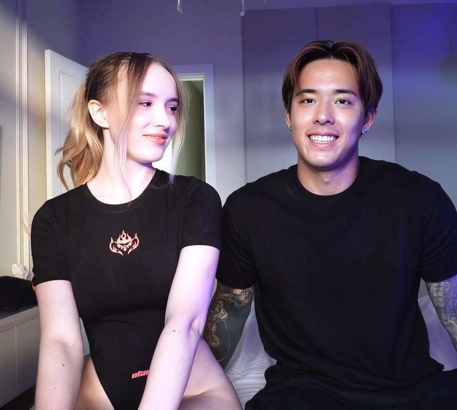 Polly Yangs - Cute Asian Guy Gets a Private Russian Lesson And Amazing Sex UltraHD/4K 2160p