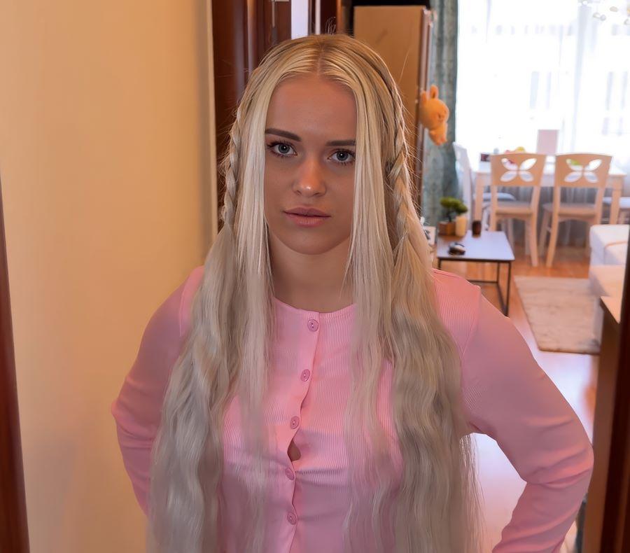 Barbie AngeL - Punished a Neighbor For Garbage In The Entrance UltraHD/4K 2160p