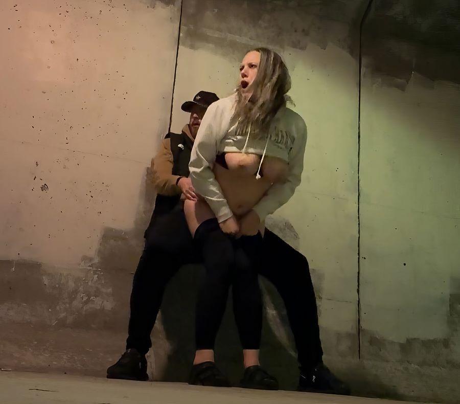 Mya Lane - Wife Fucked Downtown After a Party Under a Bridge FullHD 1080p