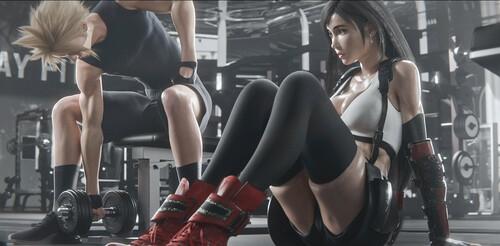 Tifa Workout [ALT] [4K] [Miwo3x]
