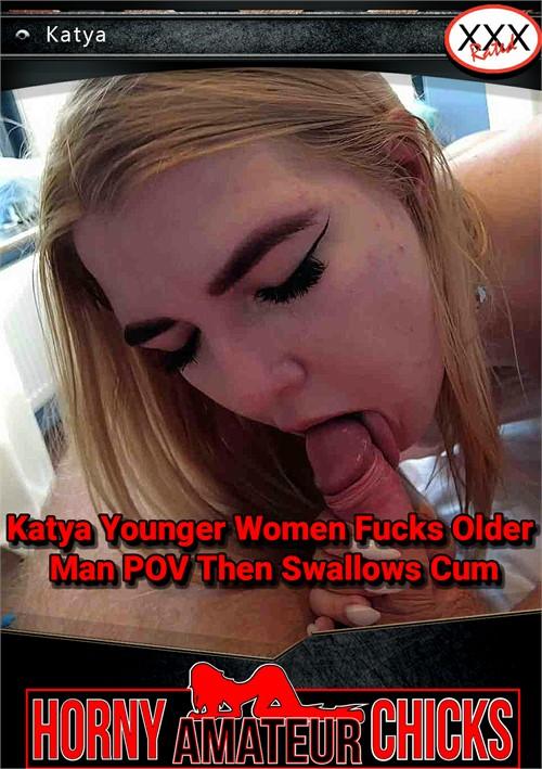 Katya Younger Women Fucks Older Man POV Then Swallows Cum 1080p