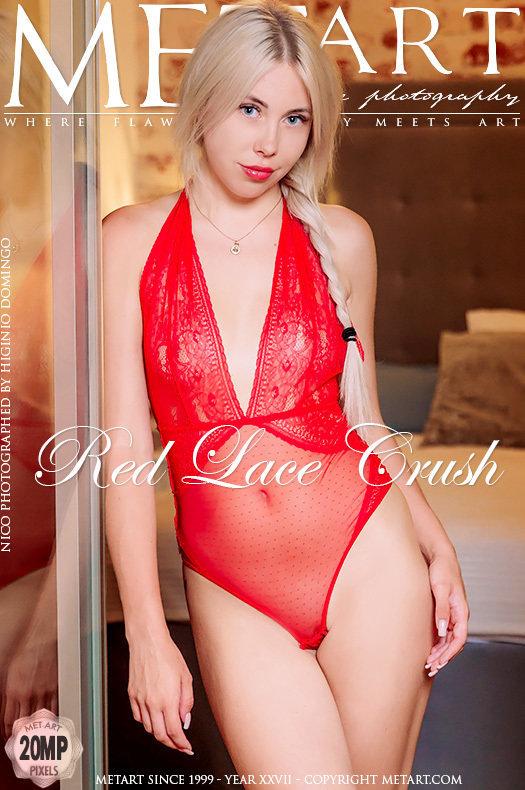 Nico in Red Lace Crush