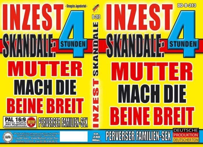Inzest Skandale: Mutter Mach Die Beine Breit [2020]
